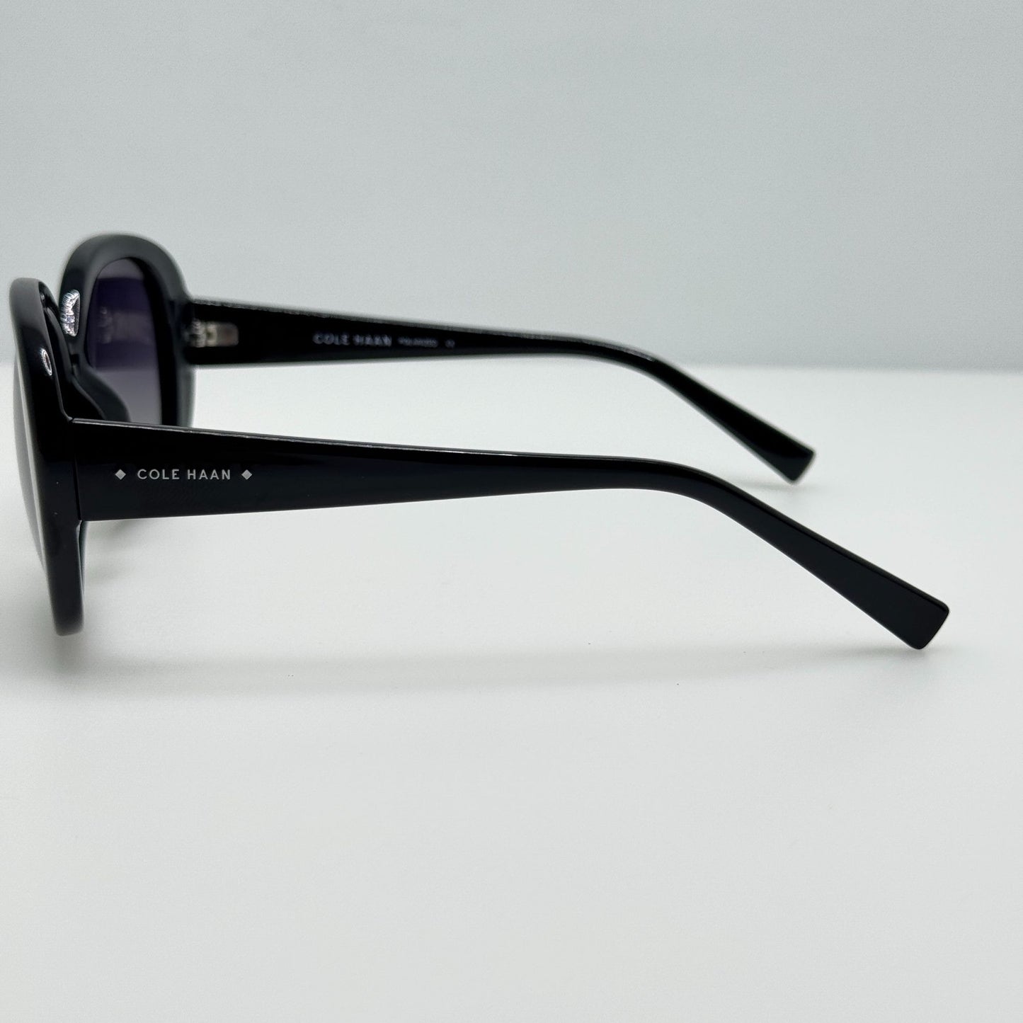 Cole Haan Sunglasses CH9008 001 Black Polarized 54-17-135