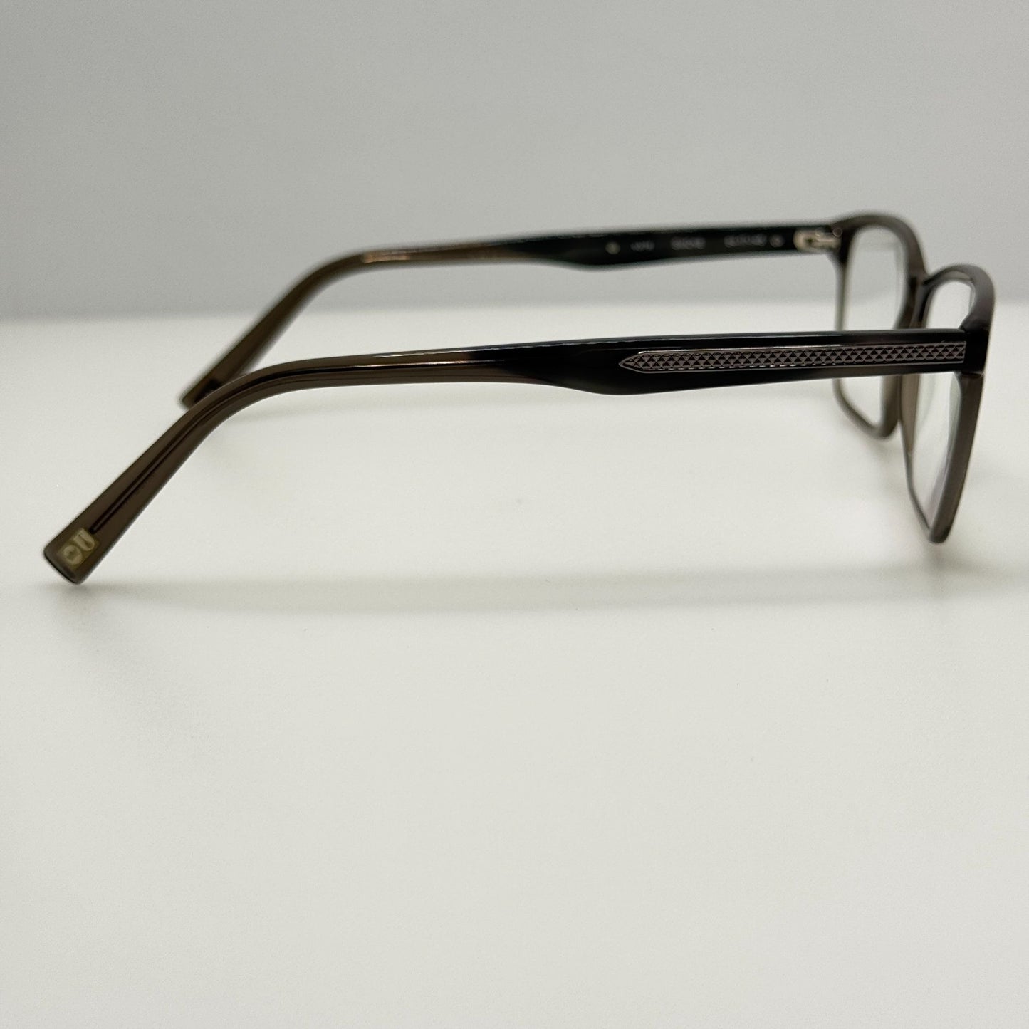 John Varvatos V379 Smoke Eyeglasses Eye Glasses Frames Japan 54-17-145