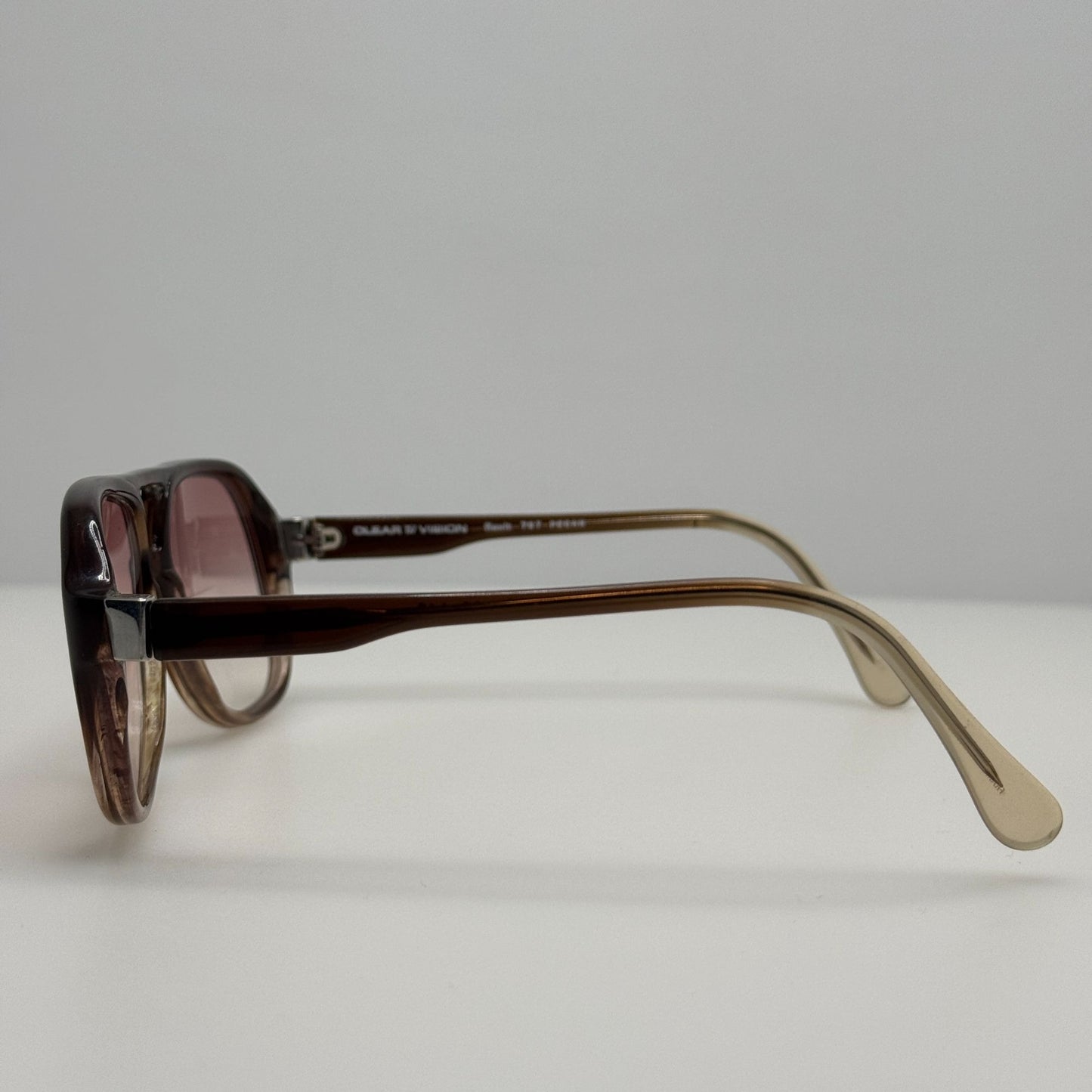 Clear Vision Eyeglasses Eye Glasses Frames Flexit 707 Pecan 52-20-140