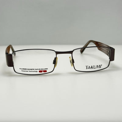 Takumi T9945 20 Eyeglasses Eye Glasses Frames 52-18-140 W/ Clip