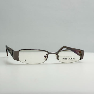 Nikki Masao Eyeglasses Eye Glasses Frames 1691 GPAY 48-18-135