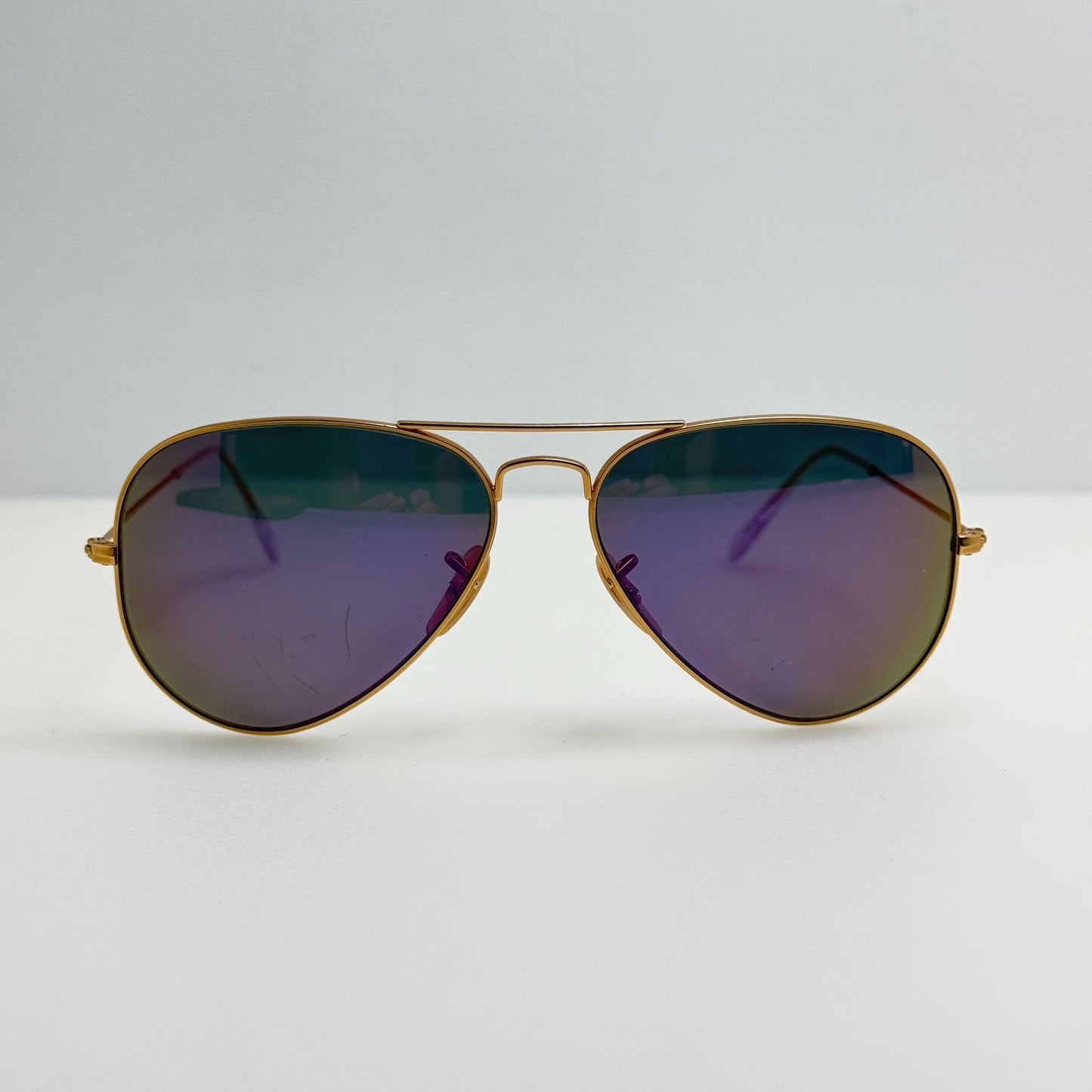 Ray Ban RB 3025 112/4T Large Aviator Eyeglasses Eye Glasses Frames Italy 58-14