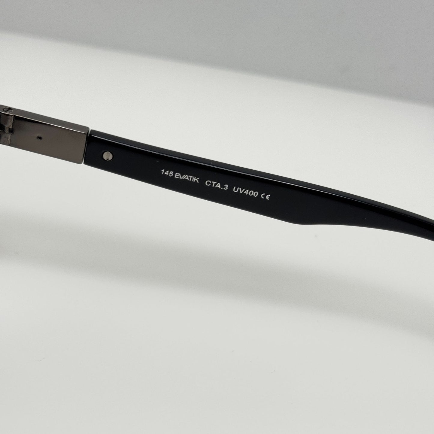 Evatik Sunglasses 1051 Col 100 Black 55-18-145