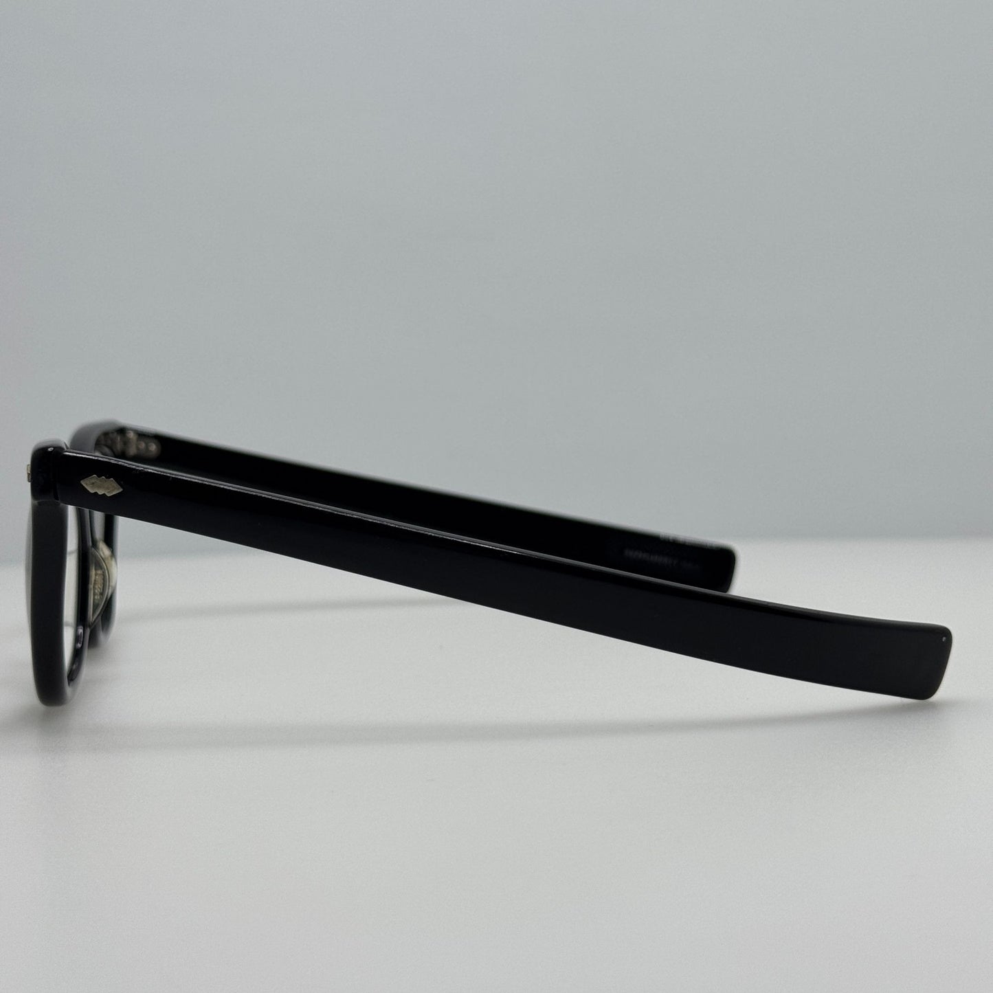 Liberty Eyeglasses Eye Glasses Frames 5 3/4 Black Vintage Horned Rimmed 46-22