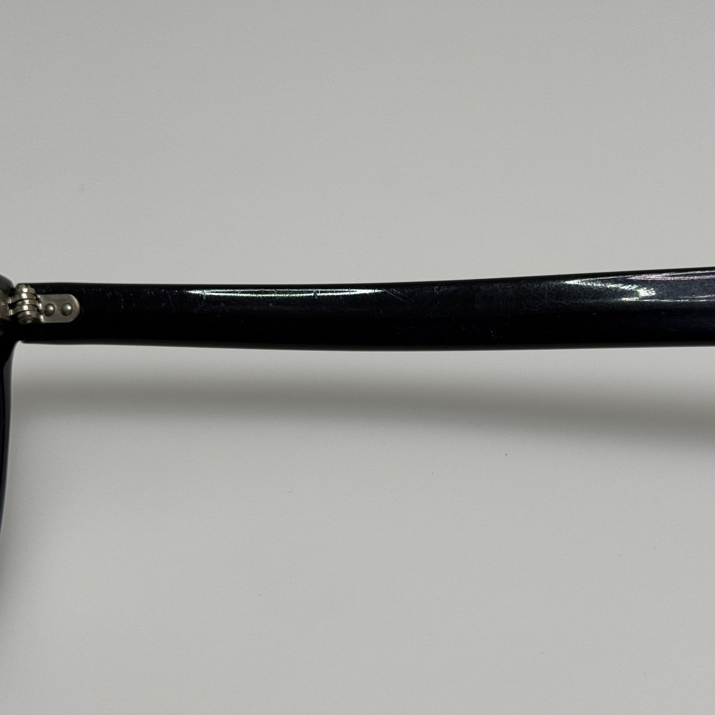 Liberty Eyeglasses Eye Glasses Frames 5 3/4 Black Vintage Horned Rimmed 46-22