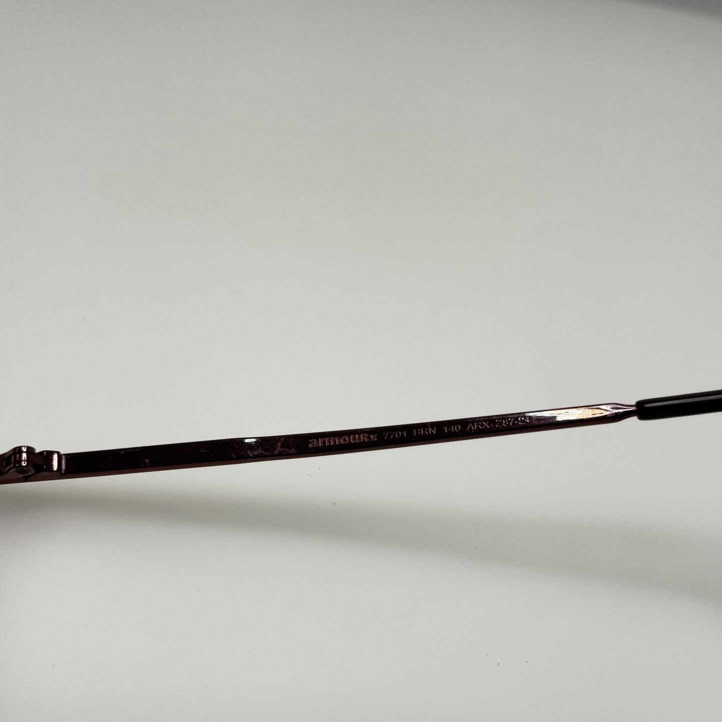ArmouRx 7101 BRN Eyeglasses Eye Glasses Frames Z87-2 49-20-140