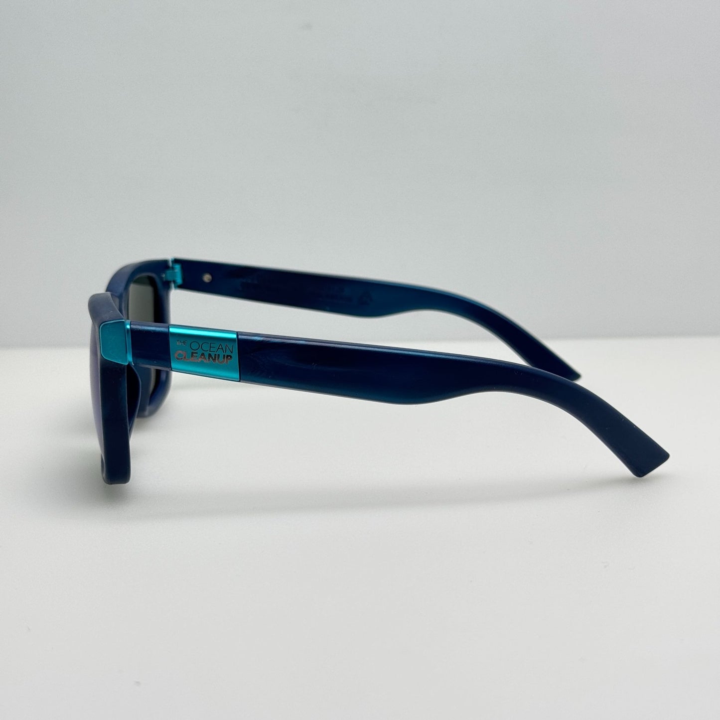 Safilo Sunglasses The Ocean Cleanup Blue Polarized Italy With Case