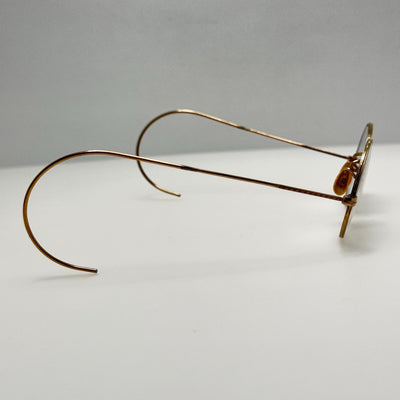 Unbranded Eyeglasses Eye Glasses Gold Round Circle Retro Vintage