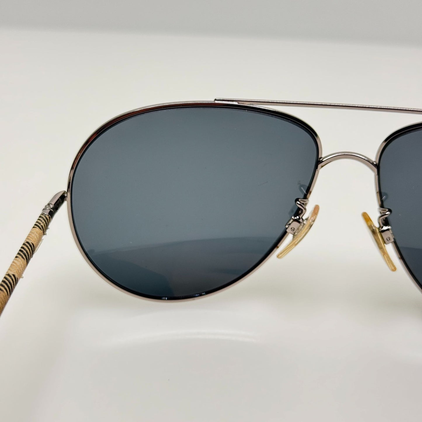 Burberry Sunglasses B 3055 100681 Polarized Italy 60-14-135
