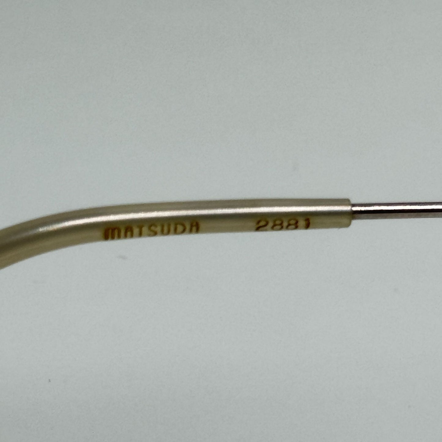 Matsuda 2881 PW 5D Eyeglasses Eye Glasses Frames Japan 50-21-145