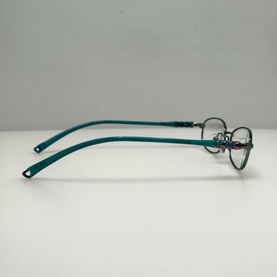 Jill Stuart JS 126-3 Aqua Eyeglasses Eye Glasses Frames 49-16-135