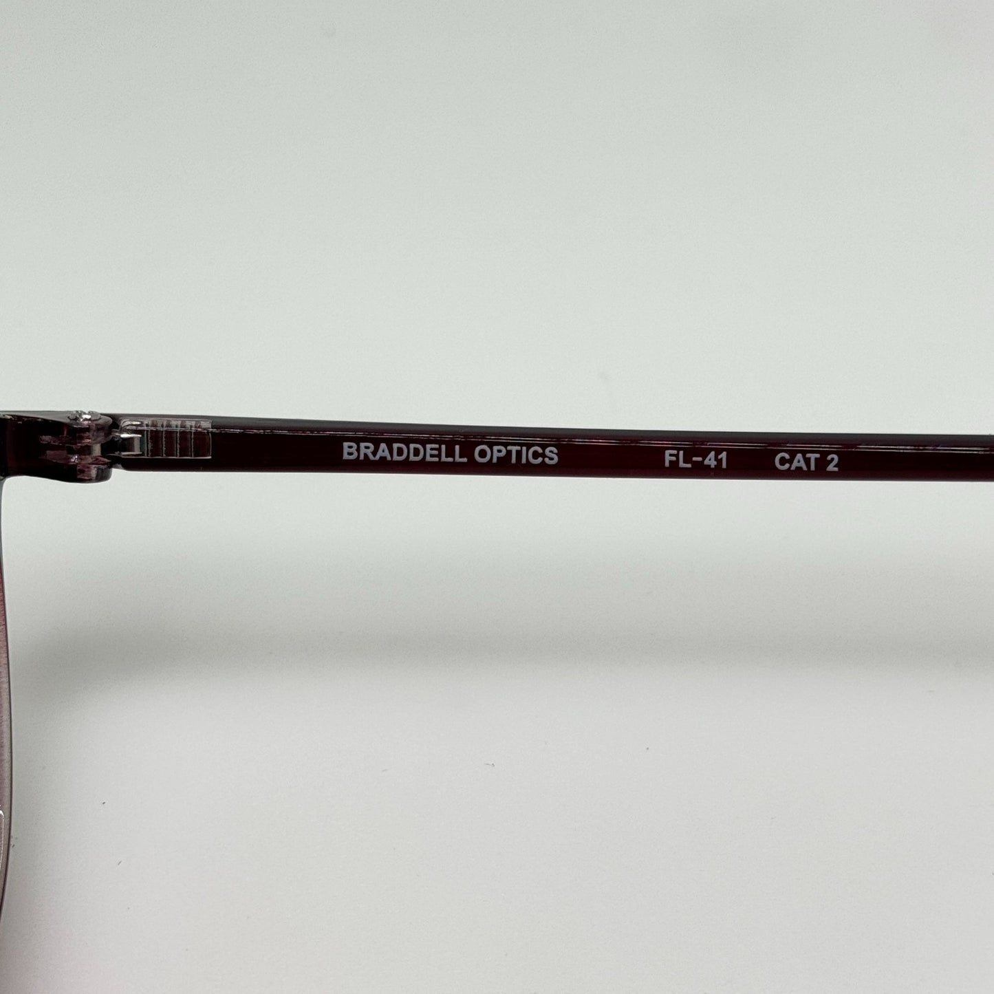 Braddell Optics Sunglasses FL-41 52-18-145 B