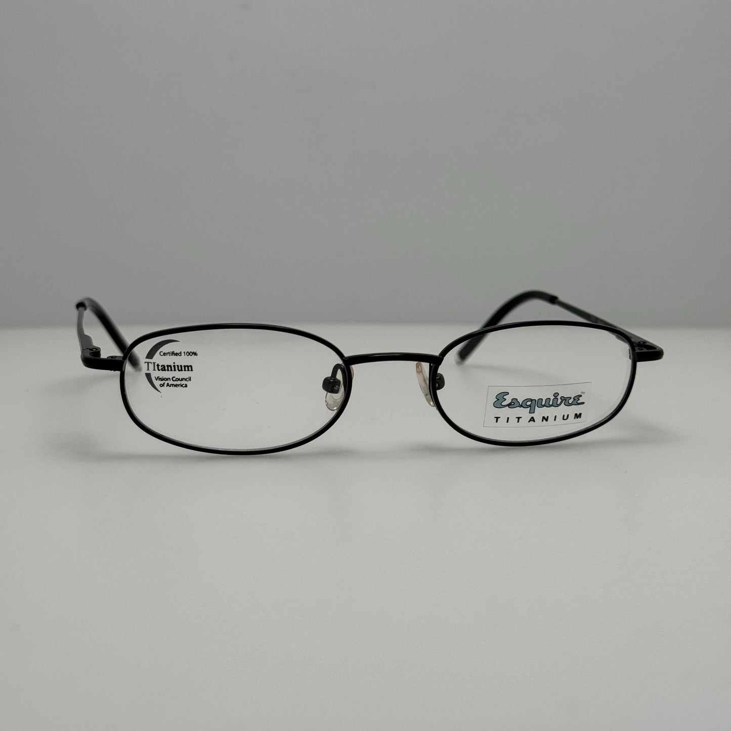 Esquire E-10 Black Eyeglasses Eye Glasses Frames 48-18-135