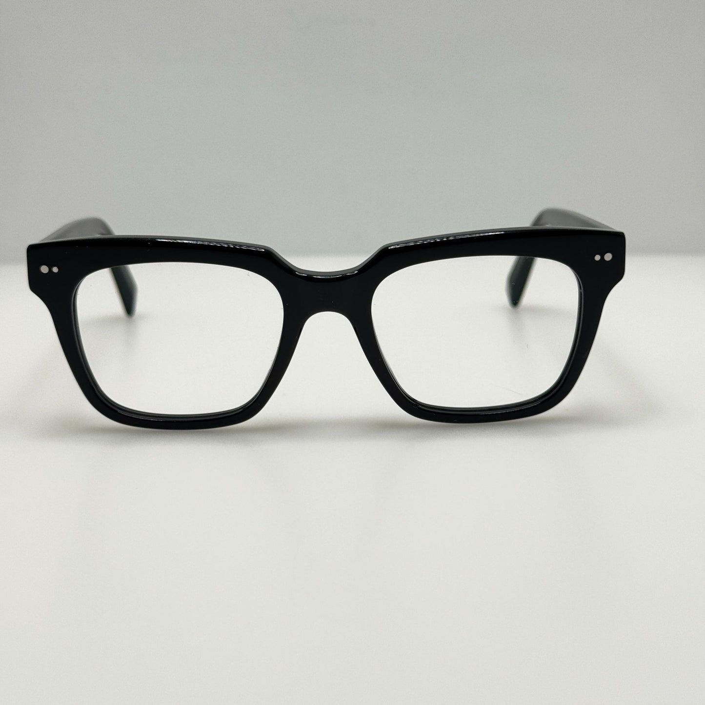 Warby Parker Winston M LBF 1100 Eyeglasses Eye Glasses Frames Black 49-19-140
