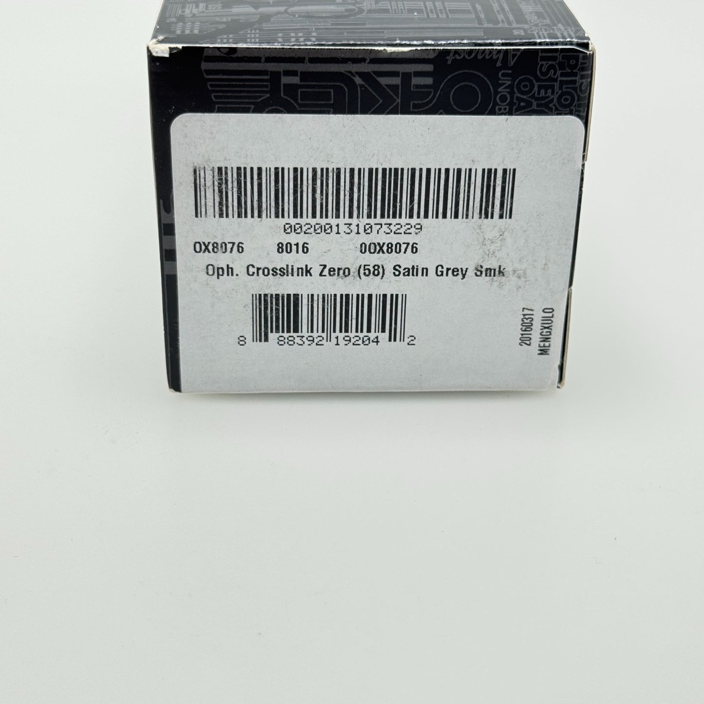 Oakley OX8076-0158 Crosslink Zero Grey Eyeglasses Eye Glasses Frames 58-16-138