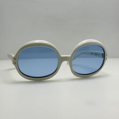 Plaza Sunglasses 1212 White USA Vintage Retro