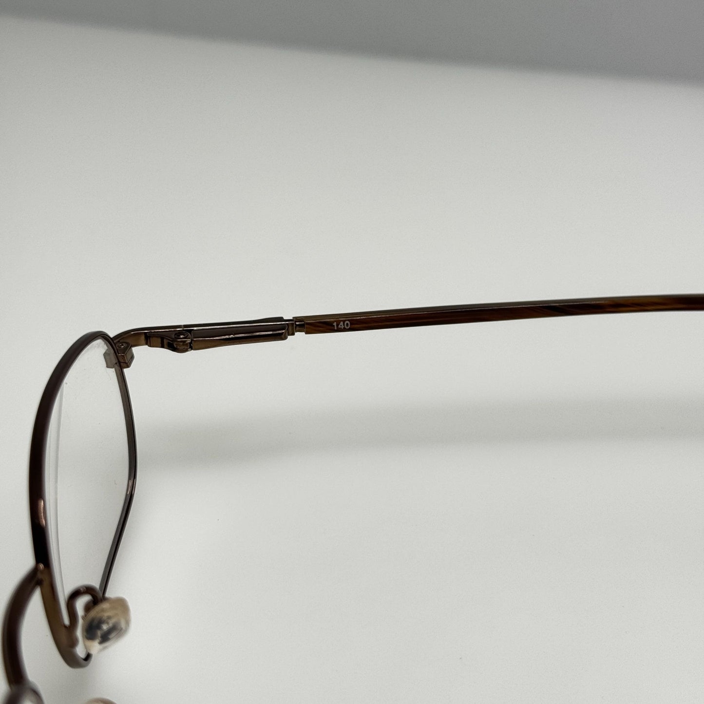 Esquire 619 Brown Eyeglasses Eye Glasses Frames 51-18-140