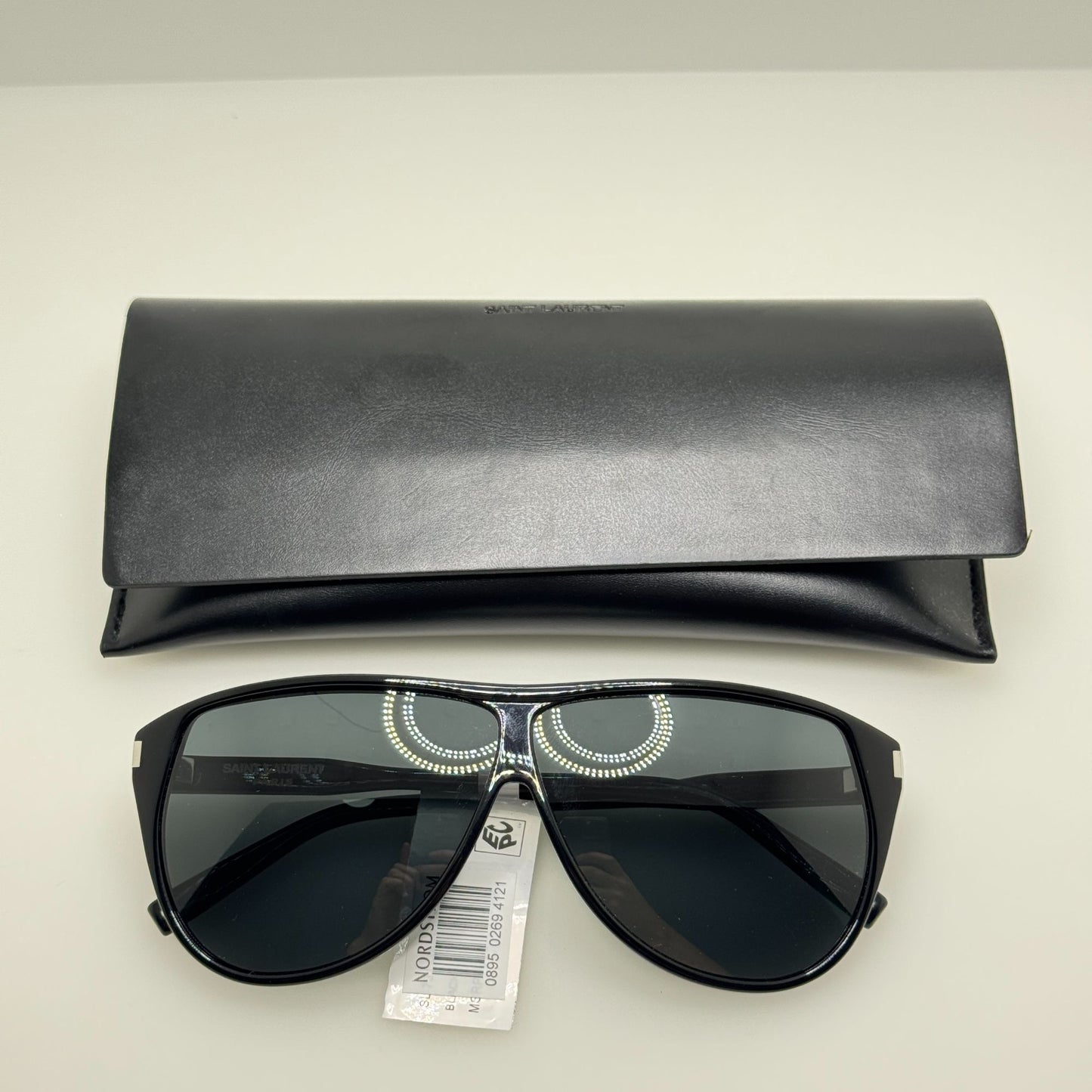 Yves Saint Laurent Sunglasses SL 731 Gaspar 002 Black Italy W/ Case 65-5-145