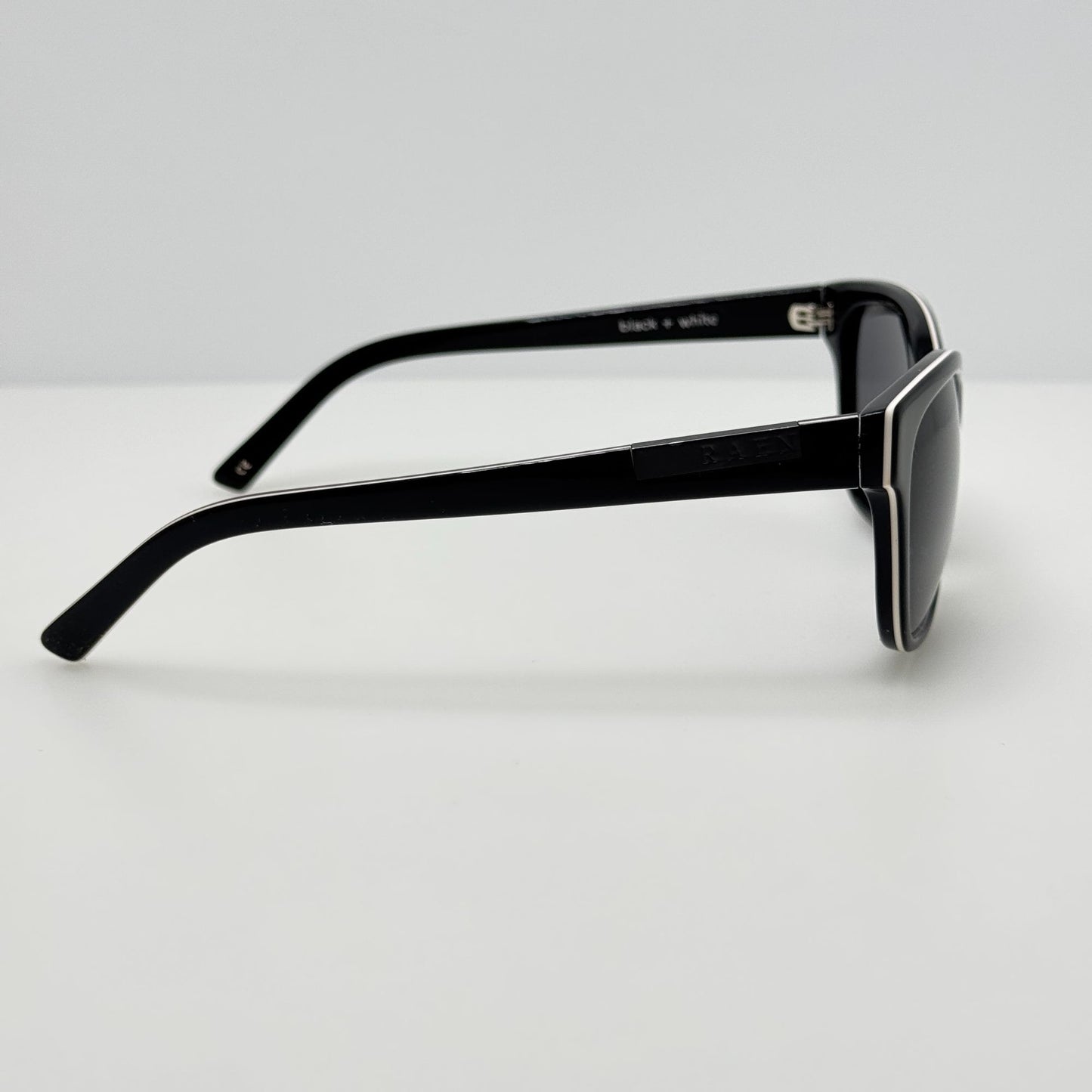 Raen Sunglasses Savoye Black & White Polarized