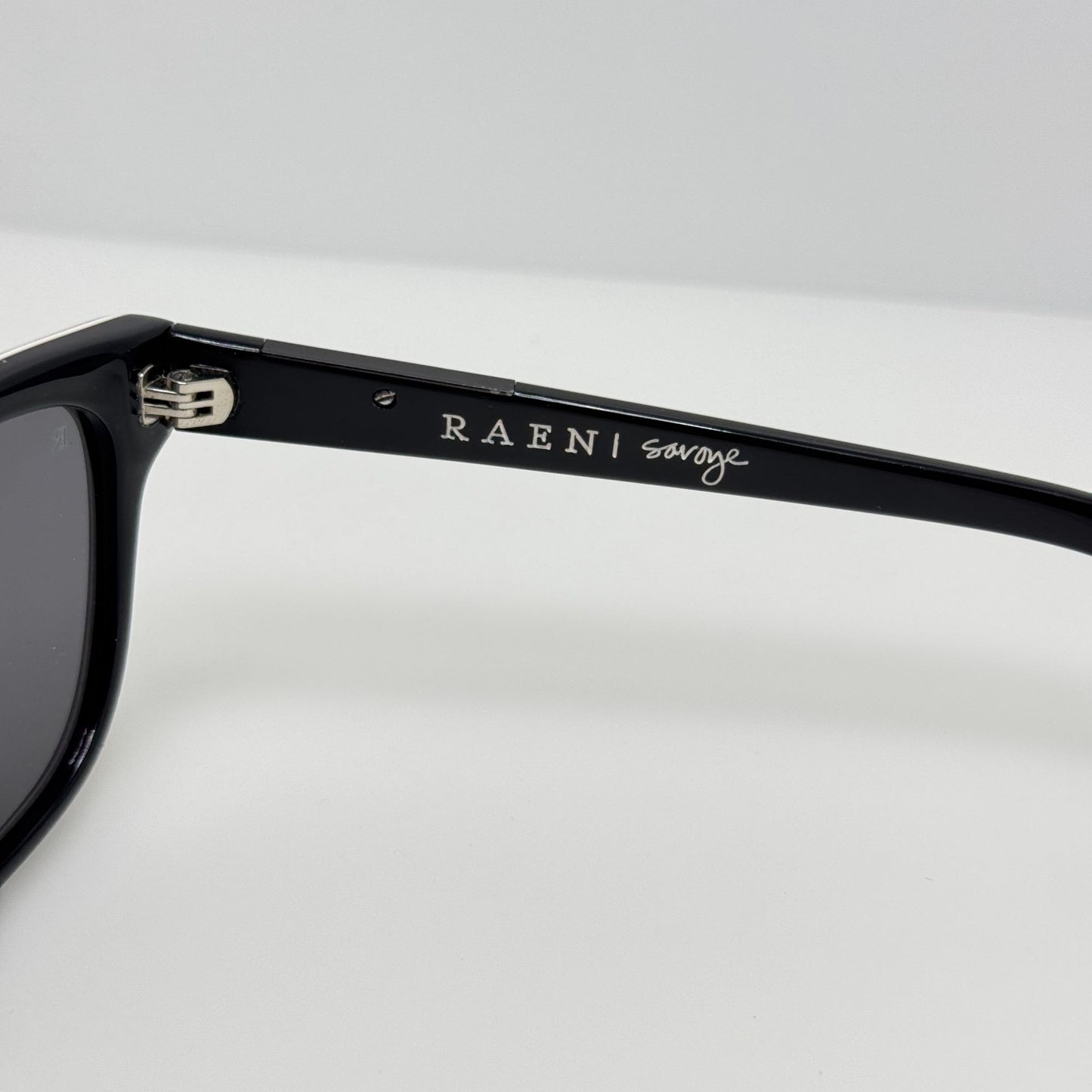 Raen Sunglasses Savoye Black & White Polarized