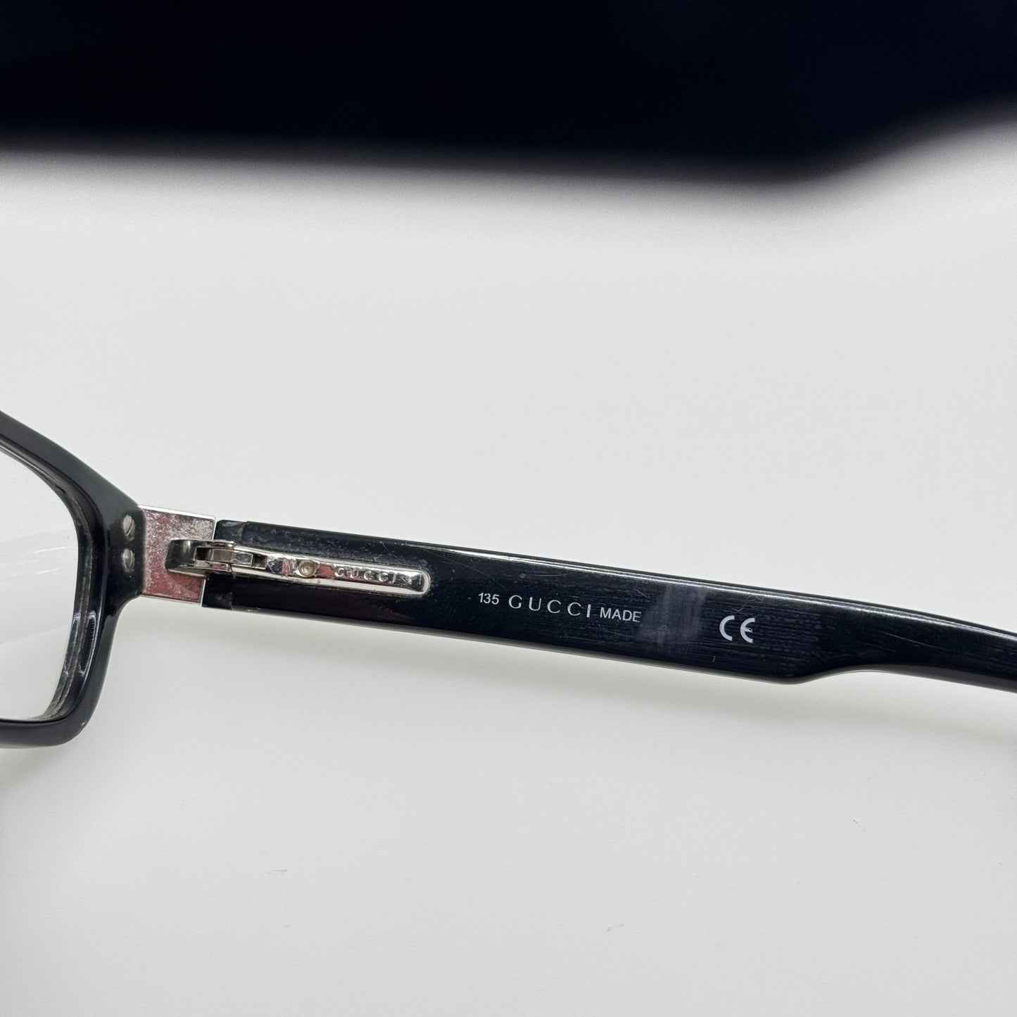 Gucci GG 1525 Z3L Black Eyeglasses Eye Glasses Frames Italy 55-14-135