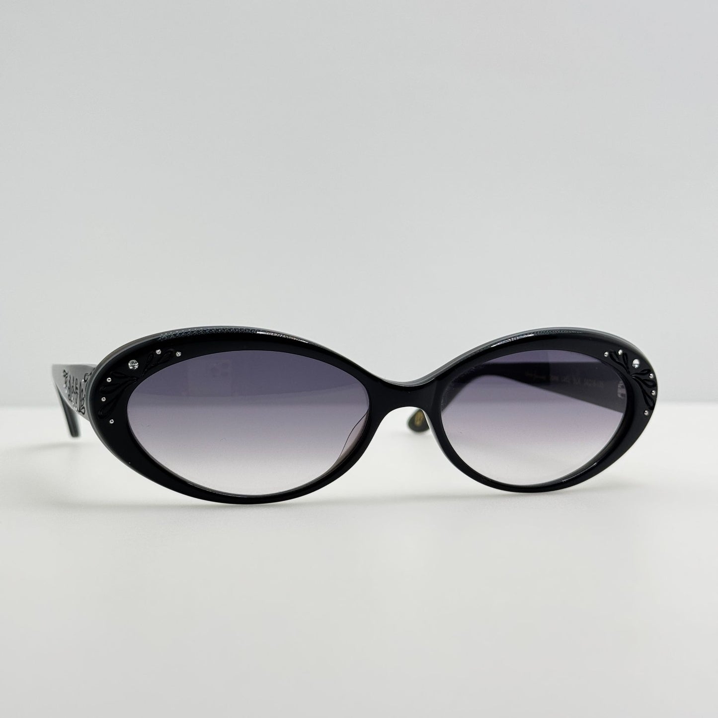 Lulu Guinness Sunglasses L452 Doris BLK 54-16-135