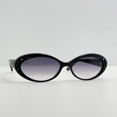 Lulu Guinness Sunglasses L452 Doris BLK 54-16-135