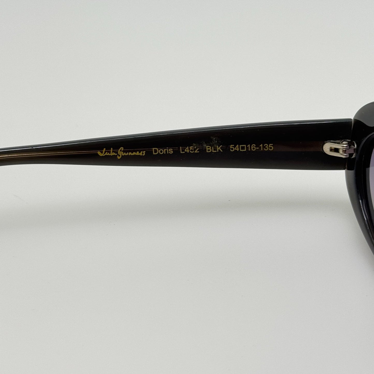 Lulu Guinness Sunglasses L452 Doris BLK 54-16-135