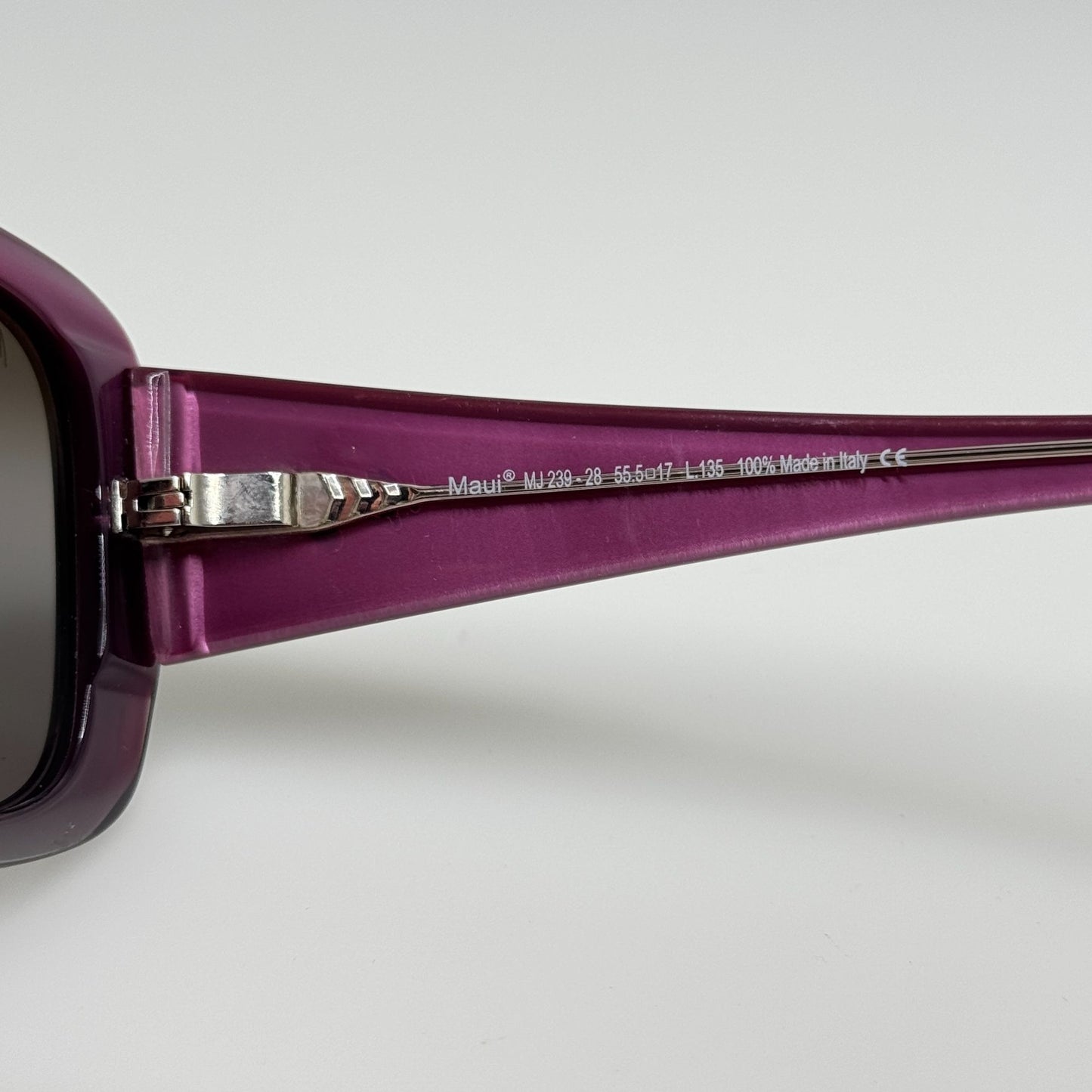 Maui Jim Sunglasses MJ 239-28 Lani Italy 55.5-17-135