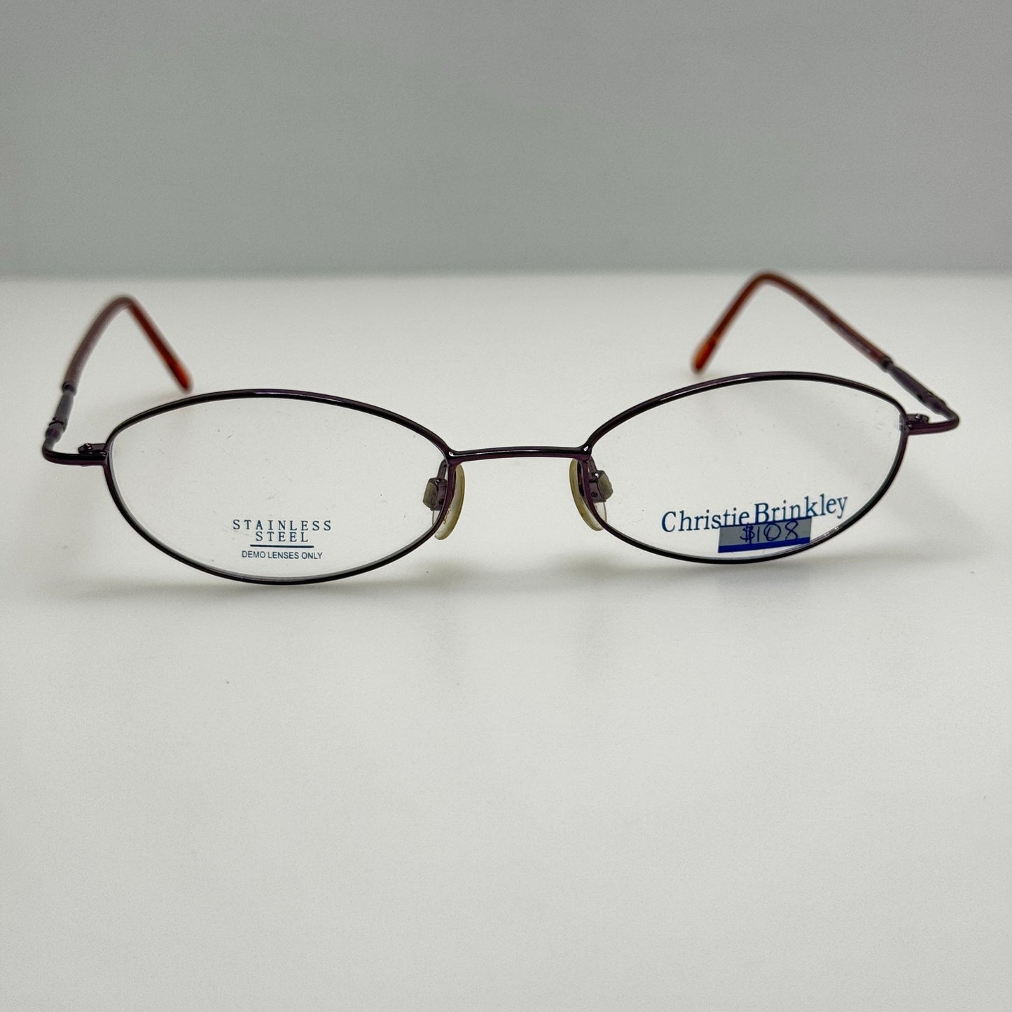 Christie Brinkley Enlightened Pur Eyeglasses Eye Glasses Frames 48-19-130