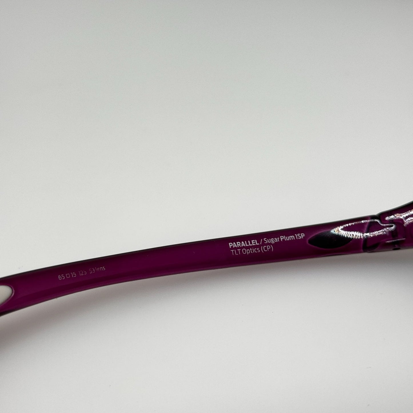 Smith Sunglasses Parallel Sugar Plum 1SP TLT Optics 65-15-125 W/ Extra Lenses