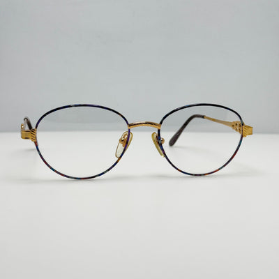 Unbranded EM-807 Gold Demi Blue Eyeglasses Eye Glasses Frames 51-19-140