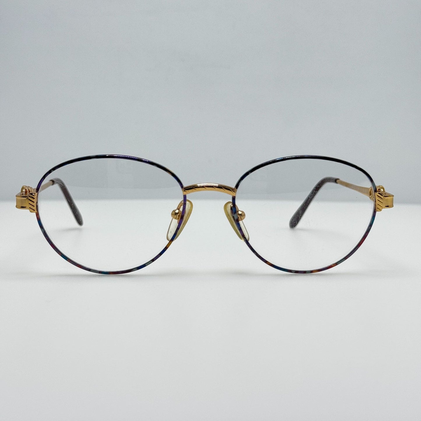 Unbranded EM-807 Gold Demi Blue Eyeglasses Eye Glasses Frames 51-19-140