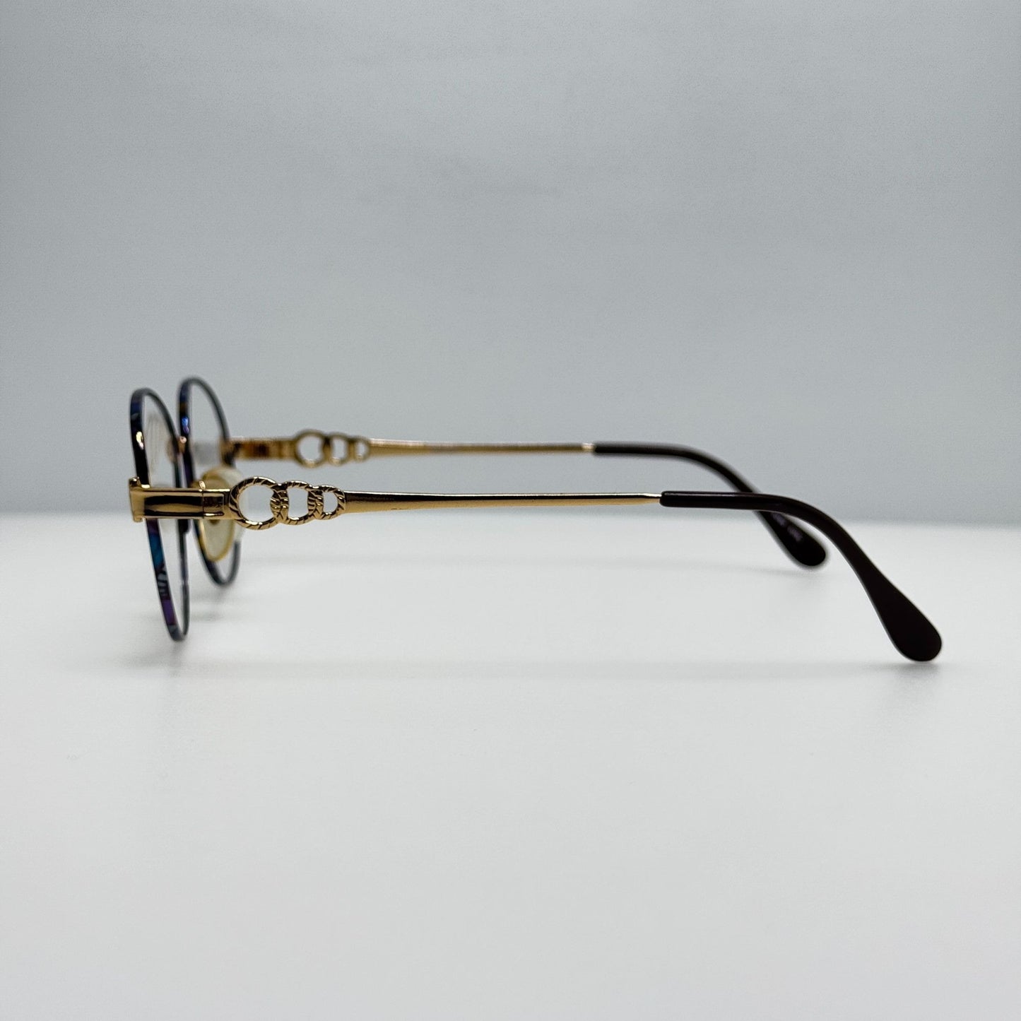Unbranded EM-807 Gold Demi Blue Eyeglasses Eye Glasses Frames 51-19-140