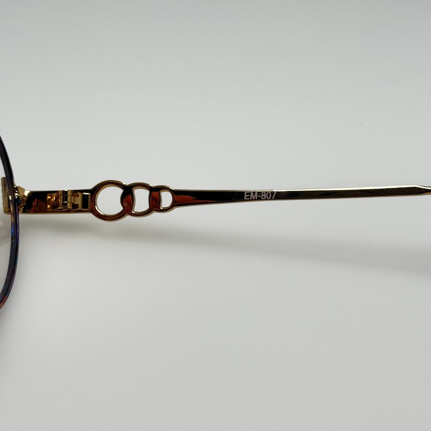 Unbranded EM-807 Gold Demi Blue Eyeglasses Eye Glasses Frames 51-19-140