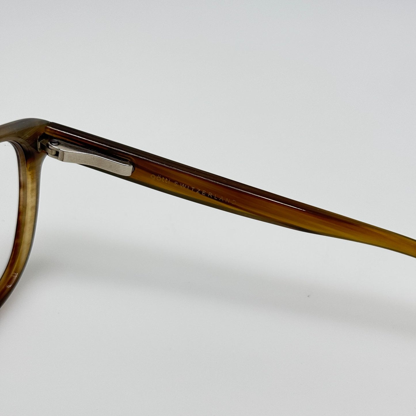 Gotti Eyeglasses Eye Glasses Frames Bryan BRL Genuine Horn Switzerland 48-17-140