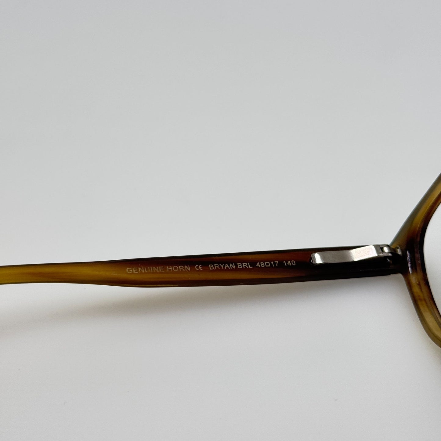 Gotti Eyeglasses Eye Glasses Frames Bryan BRL Genuine Horn Switzerland 48-17-140