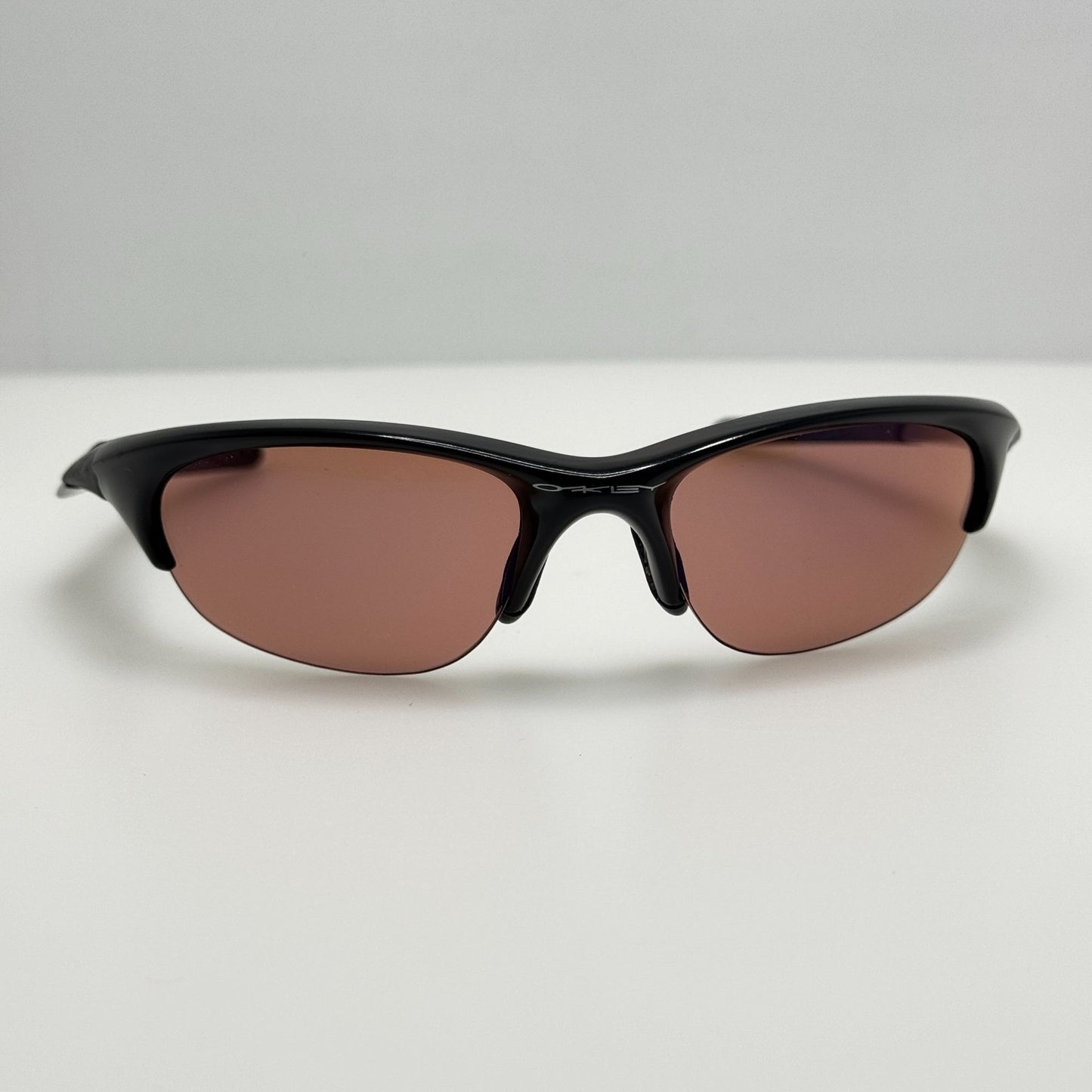 Oakley Sunglasses 03-625 Half Jacket 1.0 Black Polarized 60-20