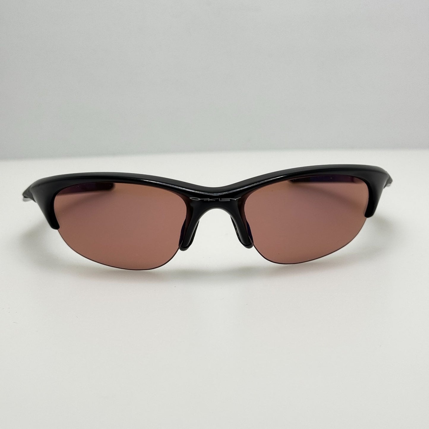 Oakley Sunglasses 03-625 Half Jacket 1.0 Black Polarized 60-20