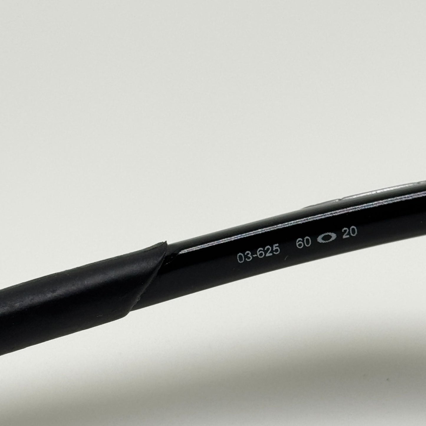 Oakley Sunglasses 03-625 Half Jacket 1.0 Black Polarized 60-20