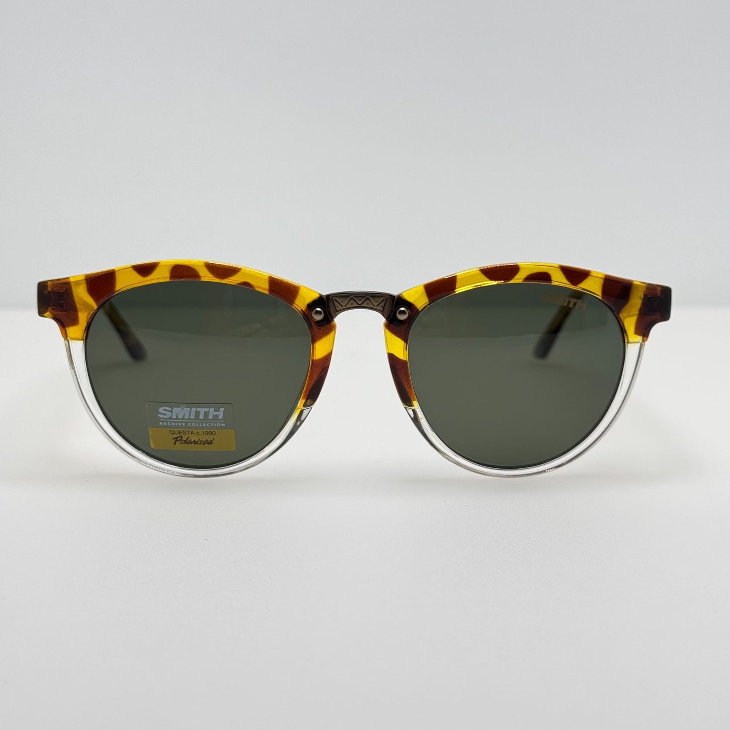 Smith Sunglasses Questa Amber Tortoise Polarized 50-19-140 W/ Bag