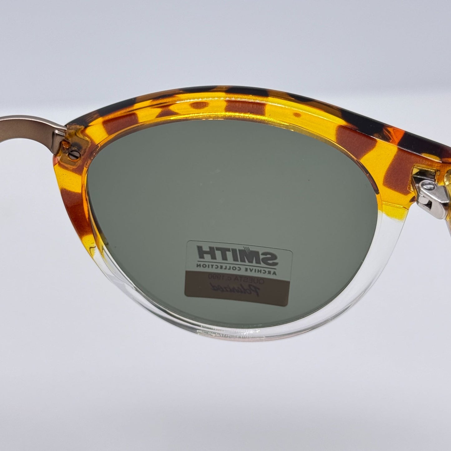 Smith Sunglasses Questa Amber Tortoise Polarized 50-19-140 W/ Bag