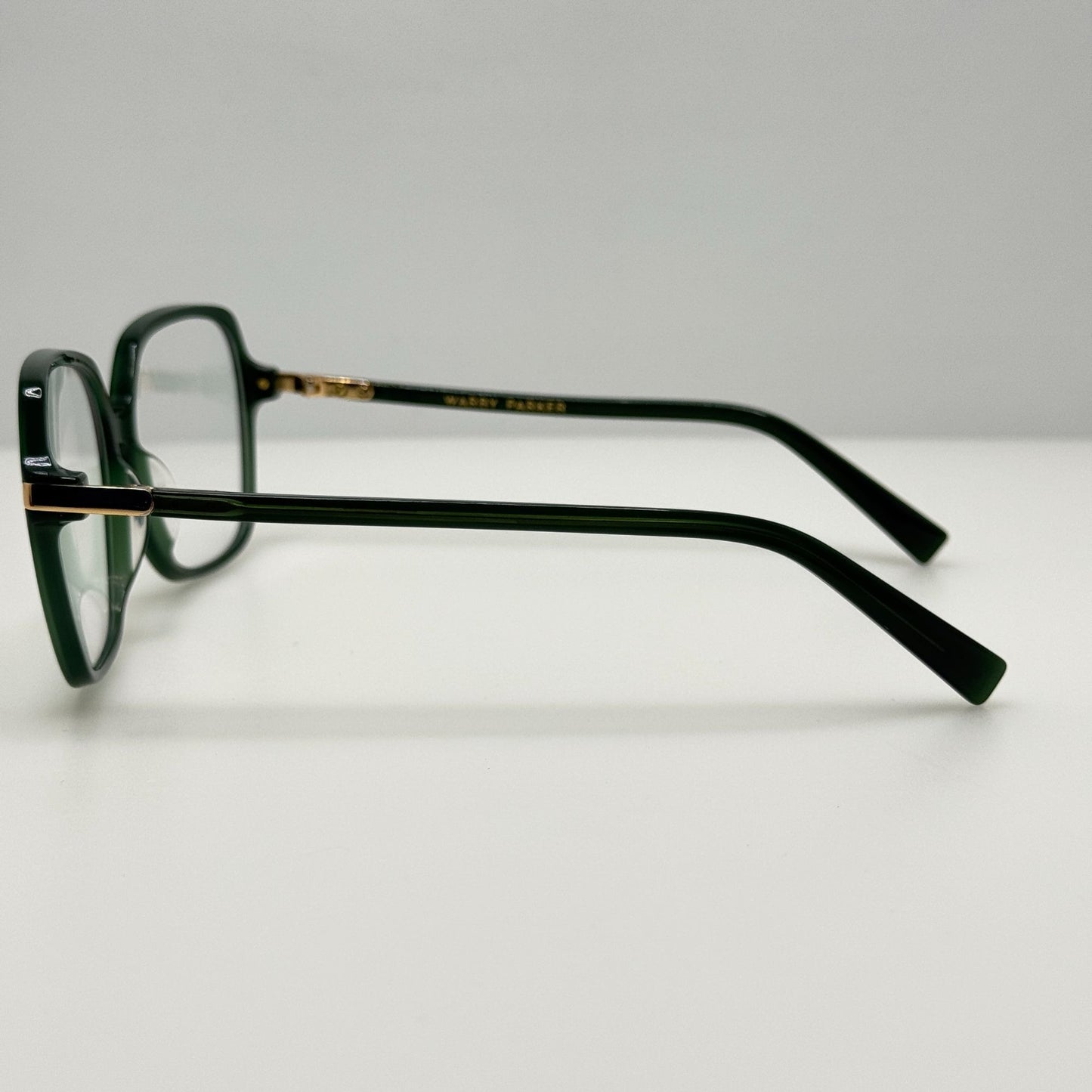 Warby Parker Alston M 1476 Eyeglasses Eye Glasses Frames Green Italy 55-15-135
