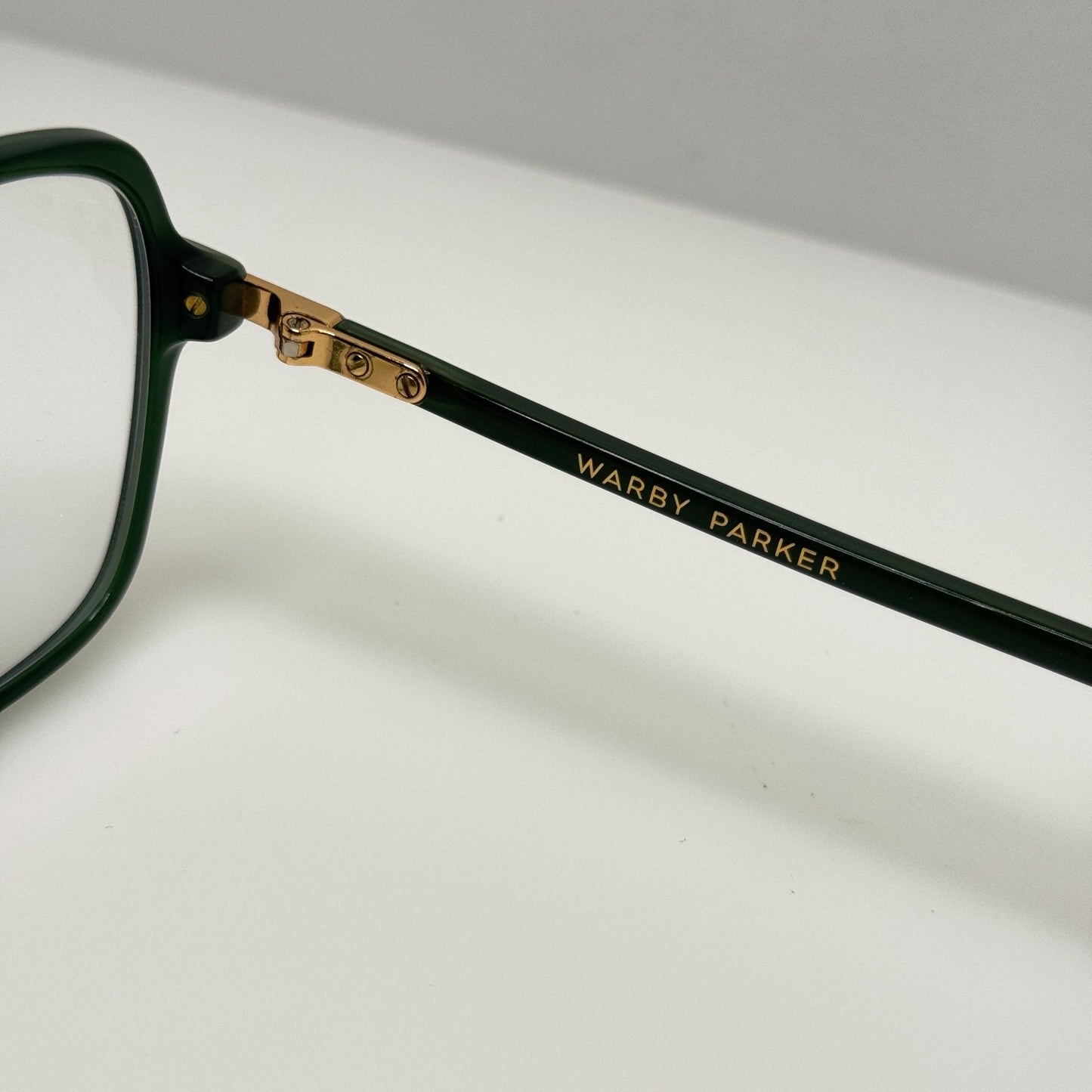 Warby Parker Alston M 1476 Eyeglasses Eye Glasses Frames Green Italy 55-15-135