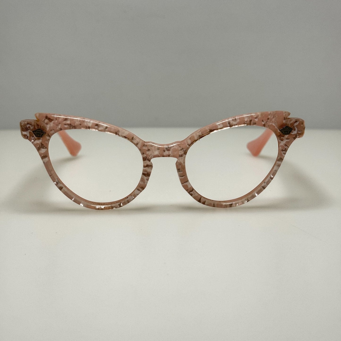 Lumar 971 Eyeglasses Eye Glasses Frames Pink Cat Eye 42-20