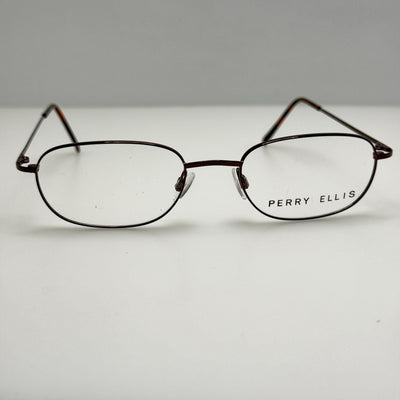 Perry Ellis PE 207 1 Dark Brown Eyeglasses Eye Glasses Frames 51-19-140