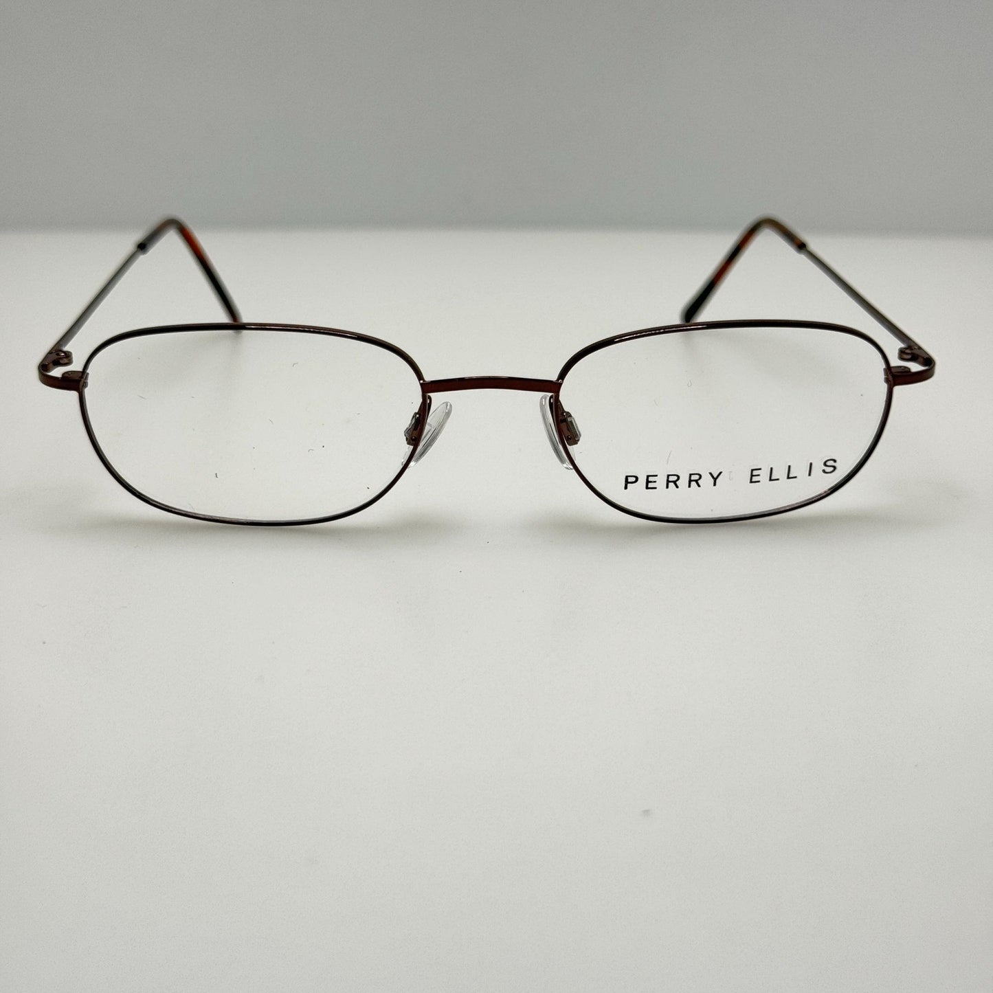 Perry Ellis PE 207 1 Dark Brown Eyeglasses Eye Glasses Frames 51-19-140