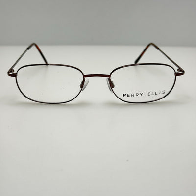 Perry Ellis PE 207 1 Dark Brown Eyeglasses Eye Glasses Frames 51-19-140