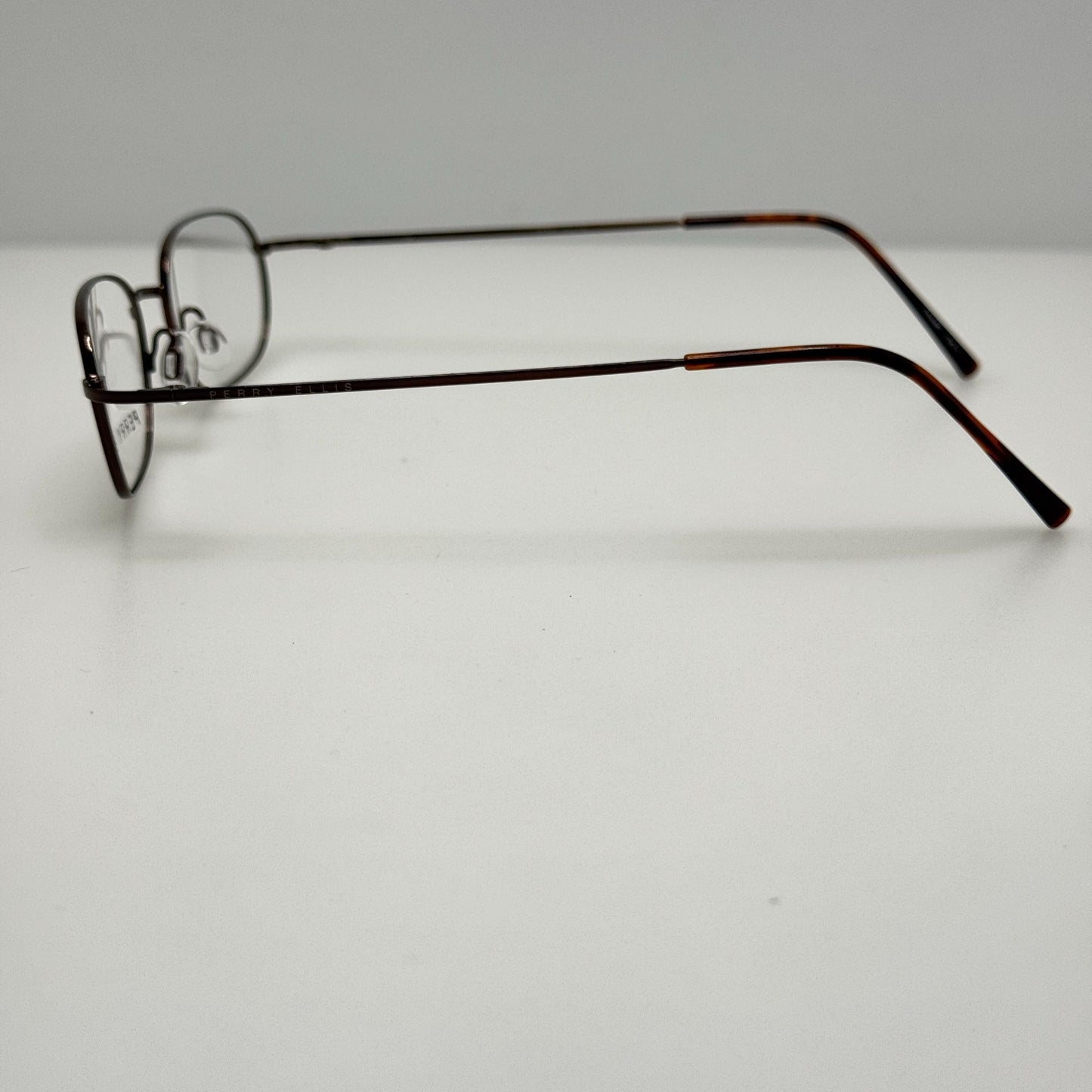 Perry Ellis PE 207 1 Dark Brown Eyeglasses Eye Glasses Frames 51-19-140