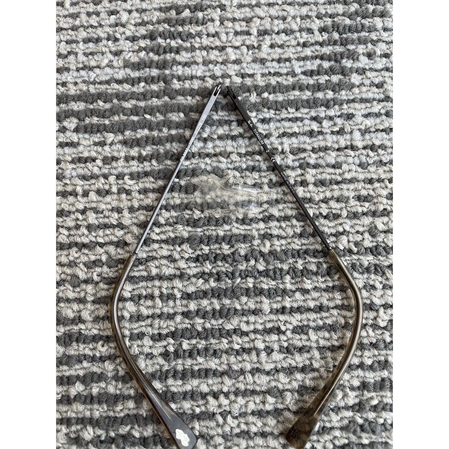 Ray Ban RB 8582 1000 51-19-140 Eye Glasses Temple Arms Only PARTS